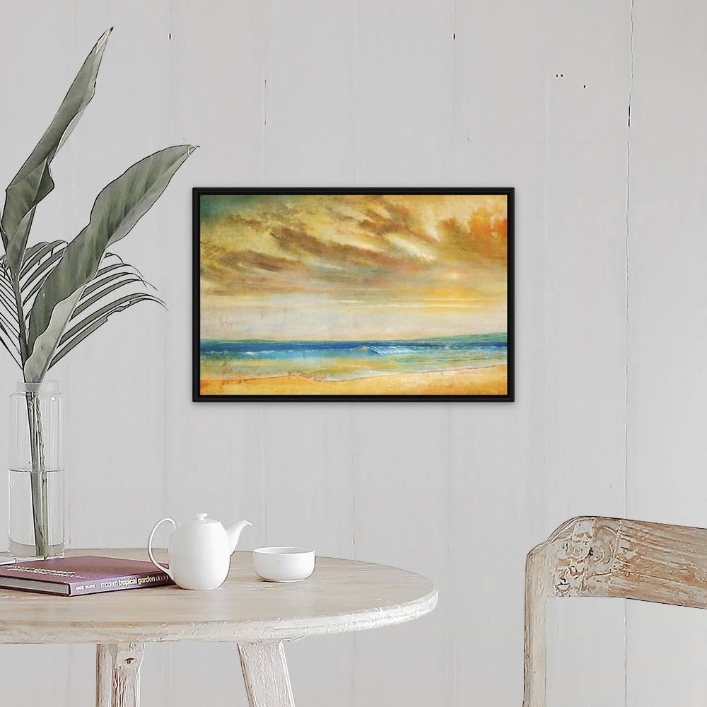 Black Float Frame Canvas Art - 24 x 16 O279729