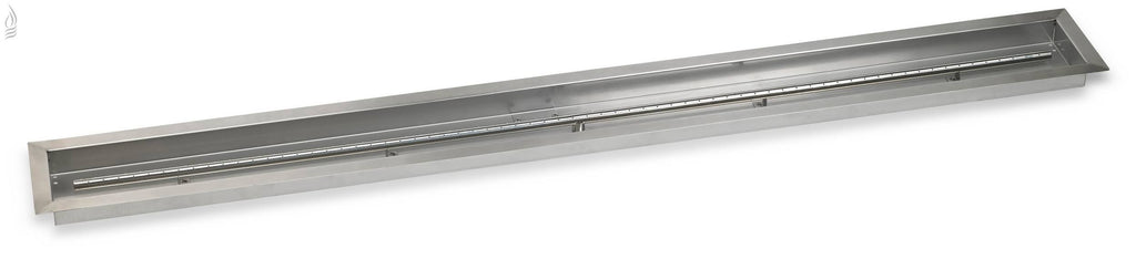 72x22 x 6x22 Stainless Steel Linear Drop-In Fire Pit Pan C3384