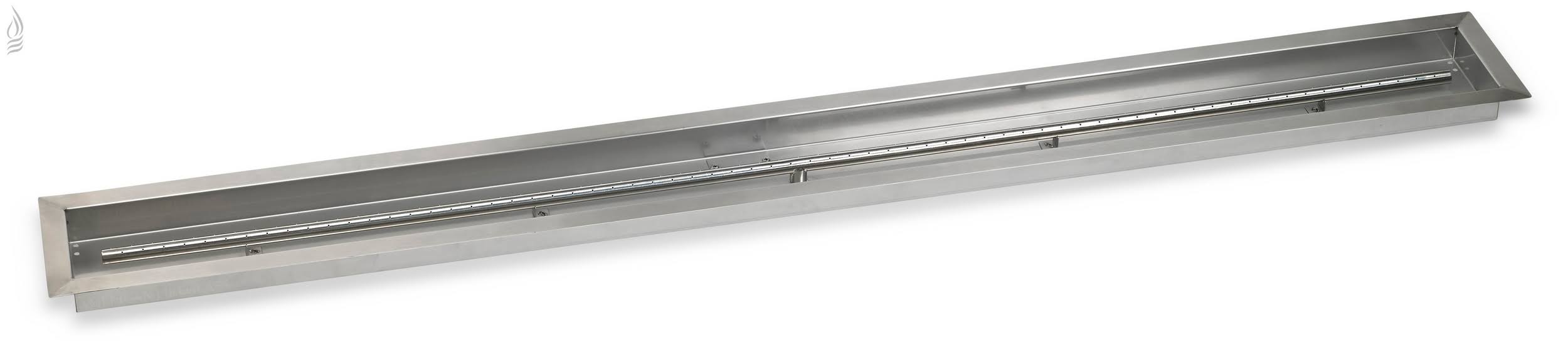 72x22 x 6x22 Stainless Steel Linear Drop-In Fire Pit Pan C3384