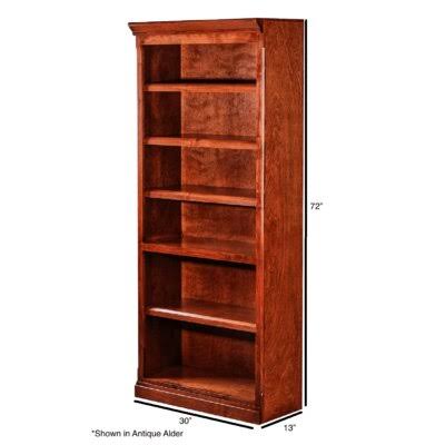 Navy Blue 5 Shelves Bookcase T945