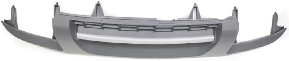 Textured Black Plastic Grille Assembly for Nissan Xterra 2002 2003 2004 XE Model P448