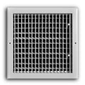 White Adjustable 1-Way Wall/Ceiling Register B627