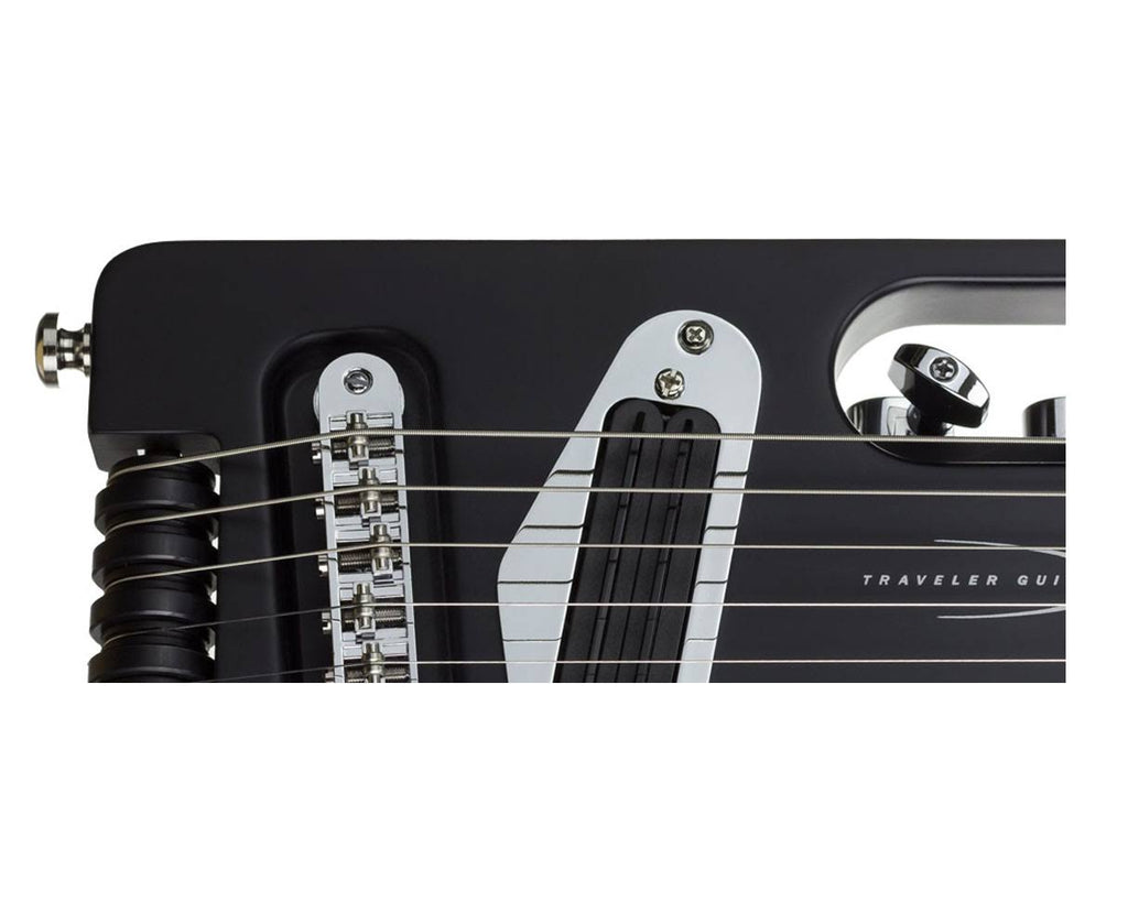 Black Ultra-Light Electric Travel Guitar K346820