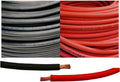 4 Gauge 4 AWG 15 Feet Red + 15 Feet Black (30 Feet Total) Pure Copper Flexible Cable Wire A189