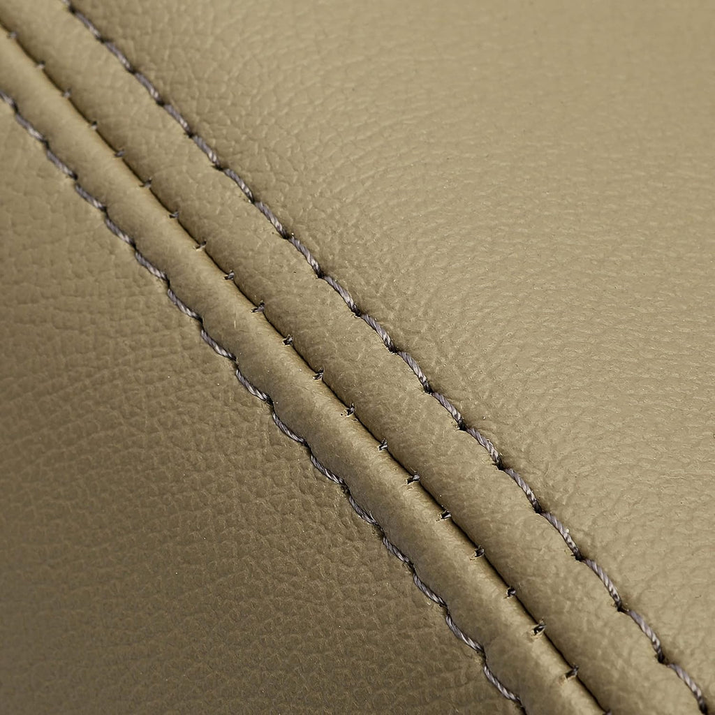 Tan Leather Seat Covers Pack of 2 U86952