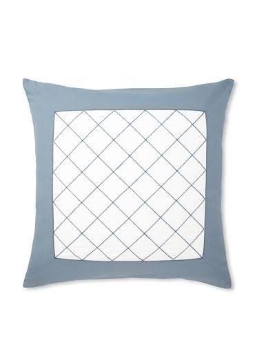 Blue / White European Sham K781