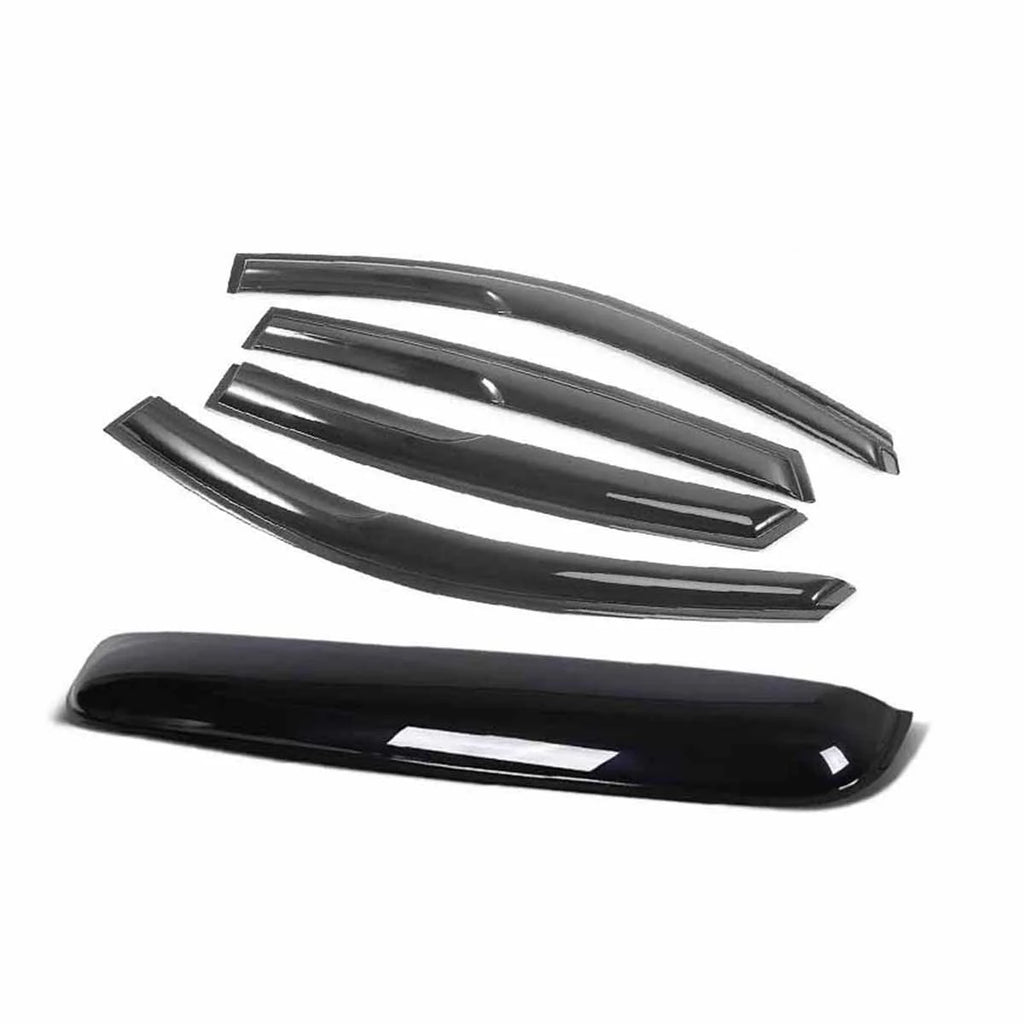 Window Deflector Window Visor Rain Guards 5PCS N32496