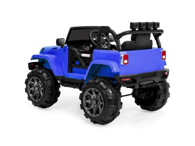 12V Kids Ride-On Truck Car with Remote Control, Blue Z60303
