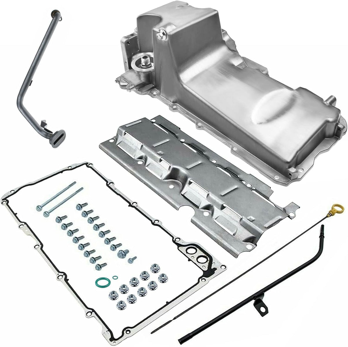 Aluminum Oil Pan Kit for Chevrolet GM LS V8 Engine C357073