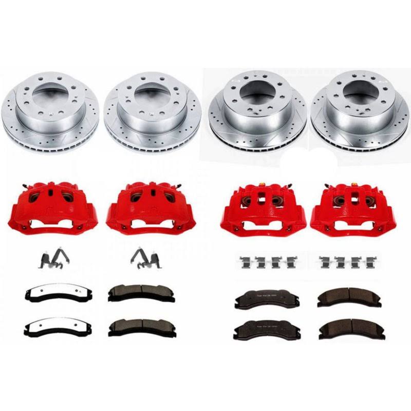 Front & Rear Z36 Truck and Tow Brake Kit with Calipers P791