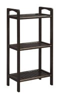 Solid Birch Wood 3 Shelf Tower H36932