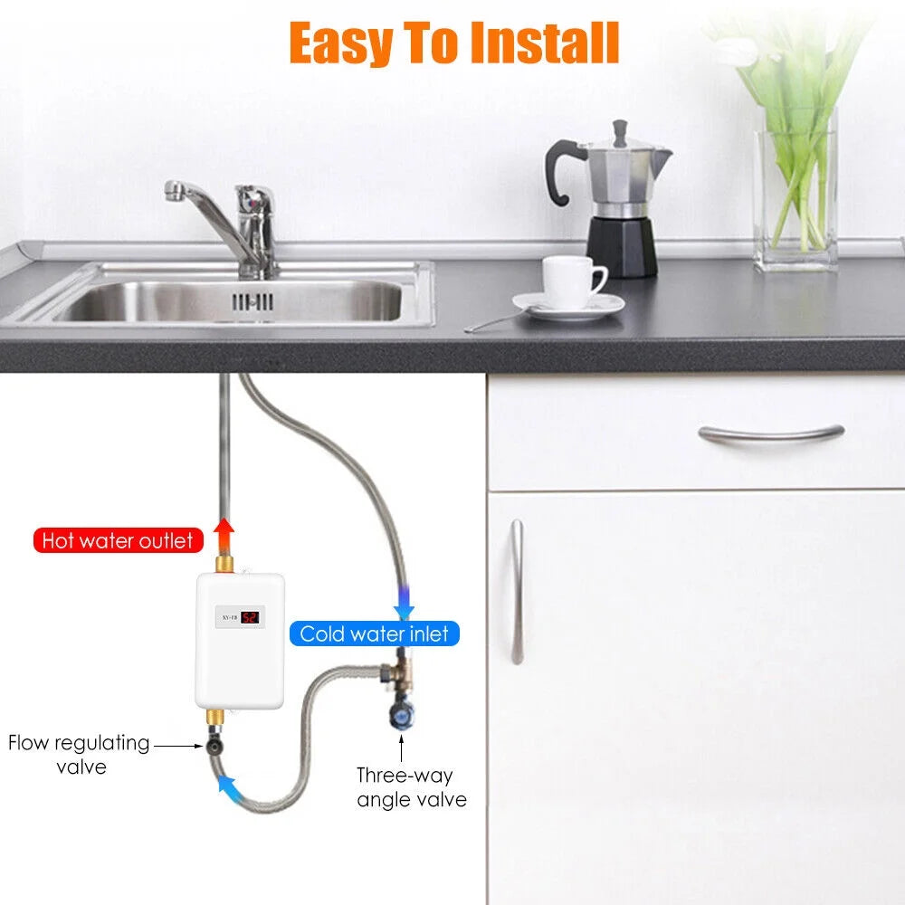 3000W Electric Tankless Water Heater P7976