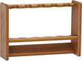 Medium Oak Fishing Rod Rack P250