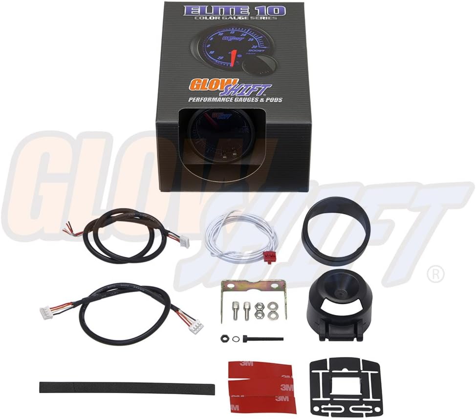 Black Dial Tinted Lens 2-1/16 52mm Air/Fuel Ratio Gauge V253313