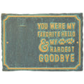 Pet Memorial Photo Wall Sign with Paw Prints and Picture Clip G794970