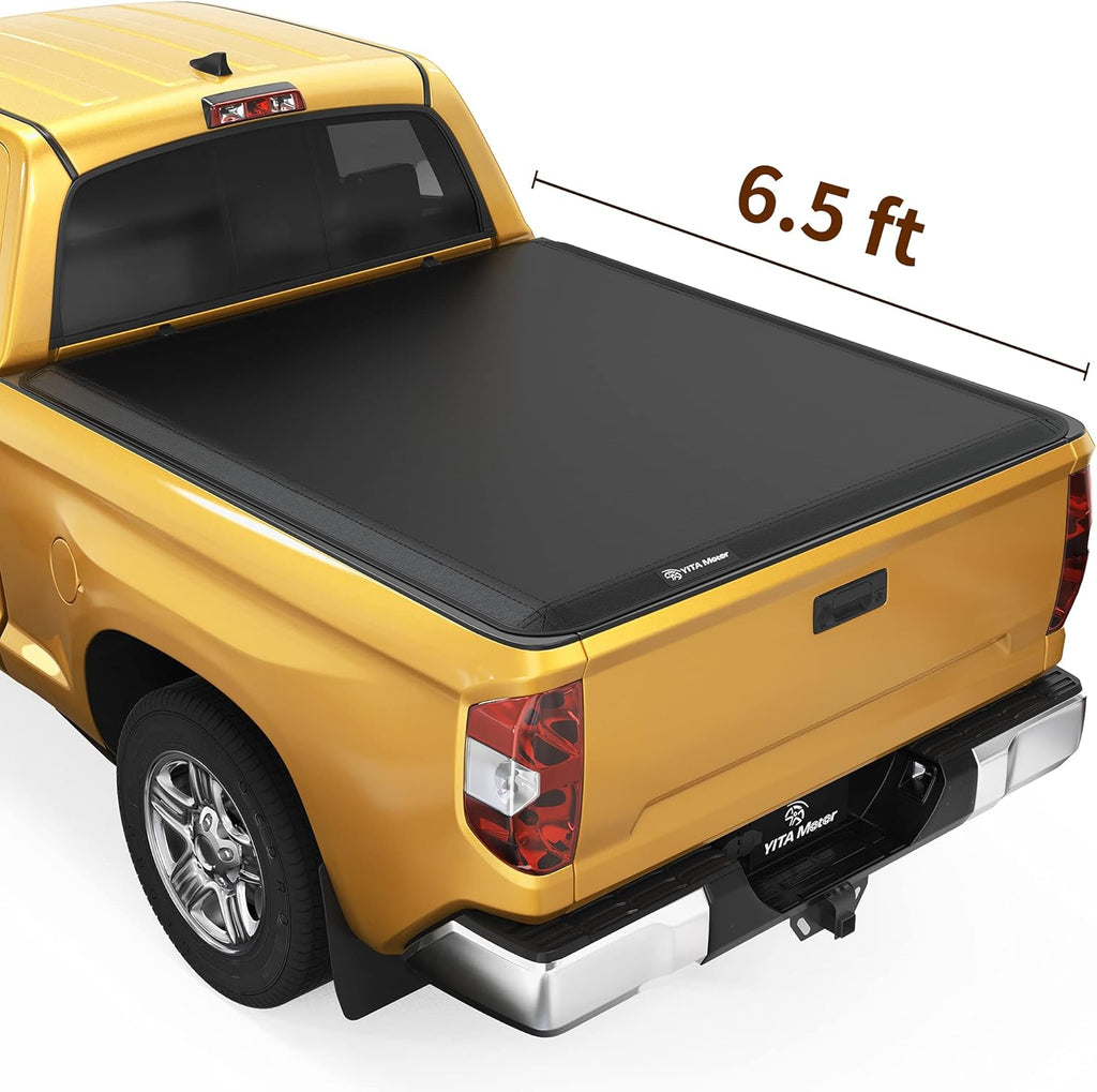 Soft Tri-fold Truck Bed Tonneau Cover for 6.5 ft Bed J29029