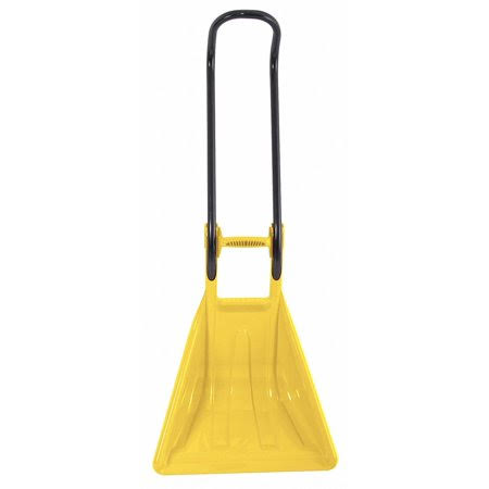 Snow Pusher with Polycarbonate Blade, 20 in Blade Width, 19 in Blade Height D412127