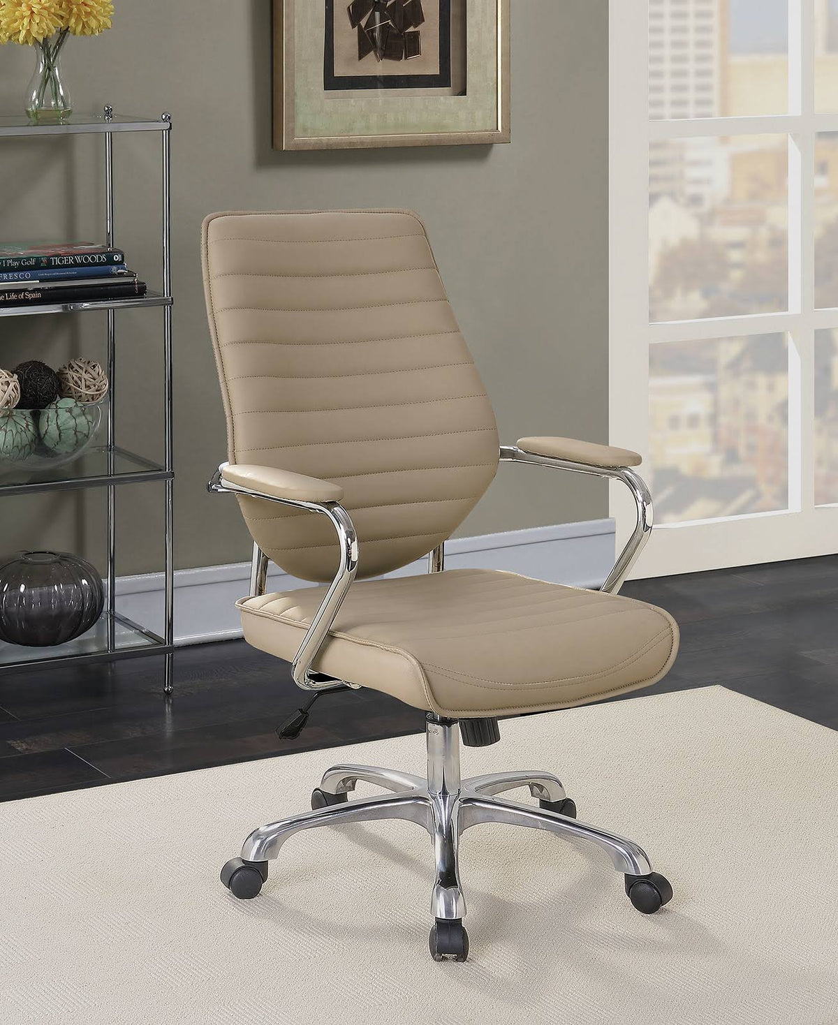 Mocha Office Chair T442
