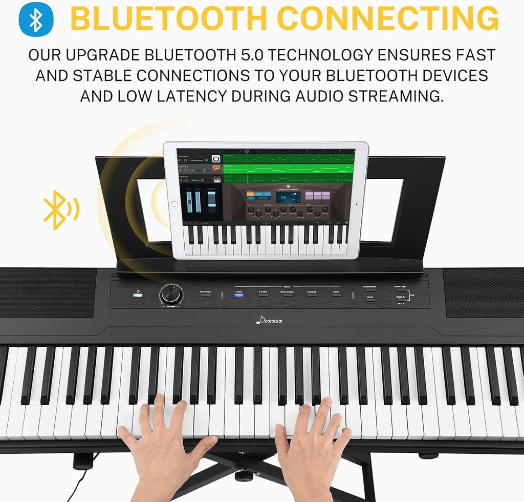 88 Key Digital Piano Keyboard with Sustain Pedal Y251
