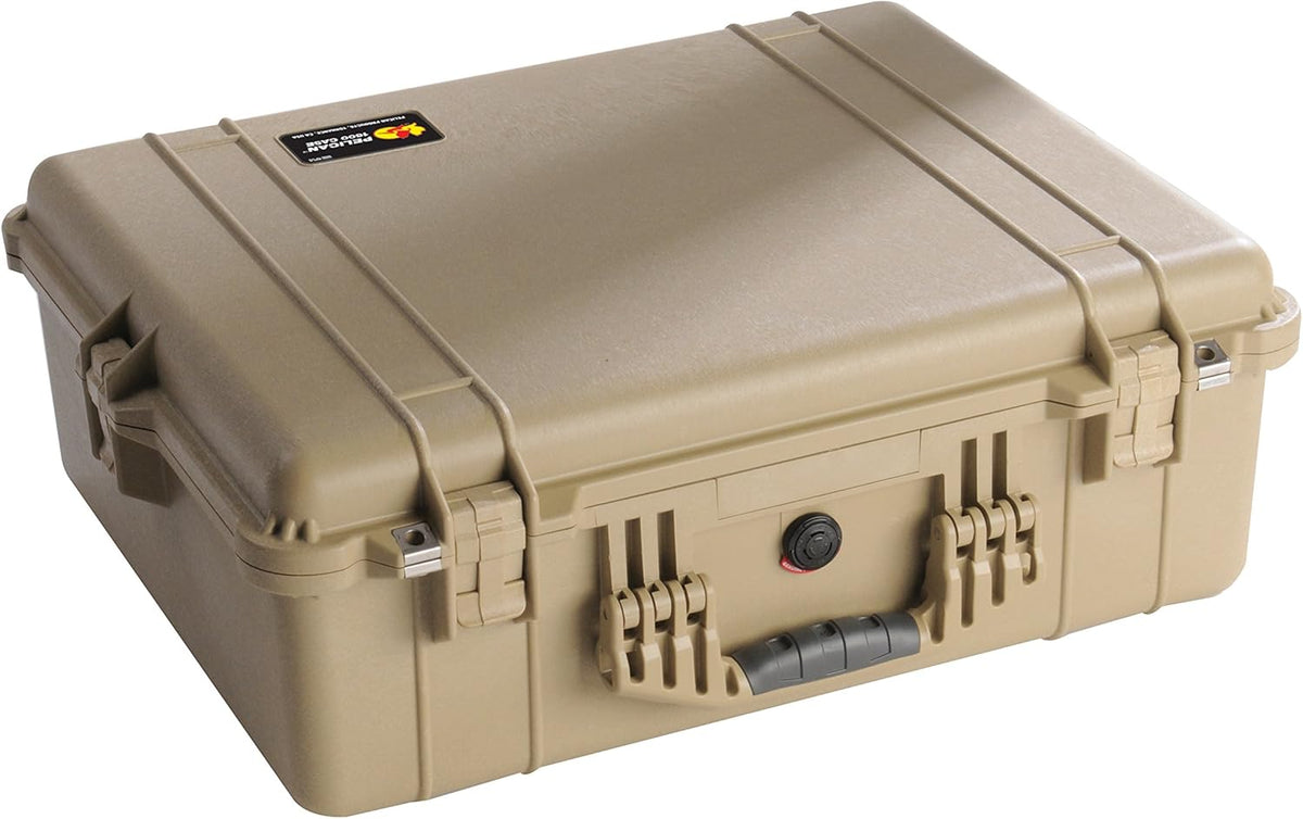 Black 1600 Case With Foam C983