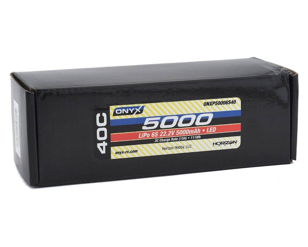 Onyx 5000mAh 6s 22.2V 40C LiPo Battery with EC5 R24852