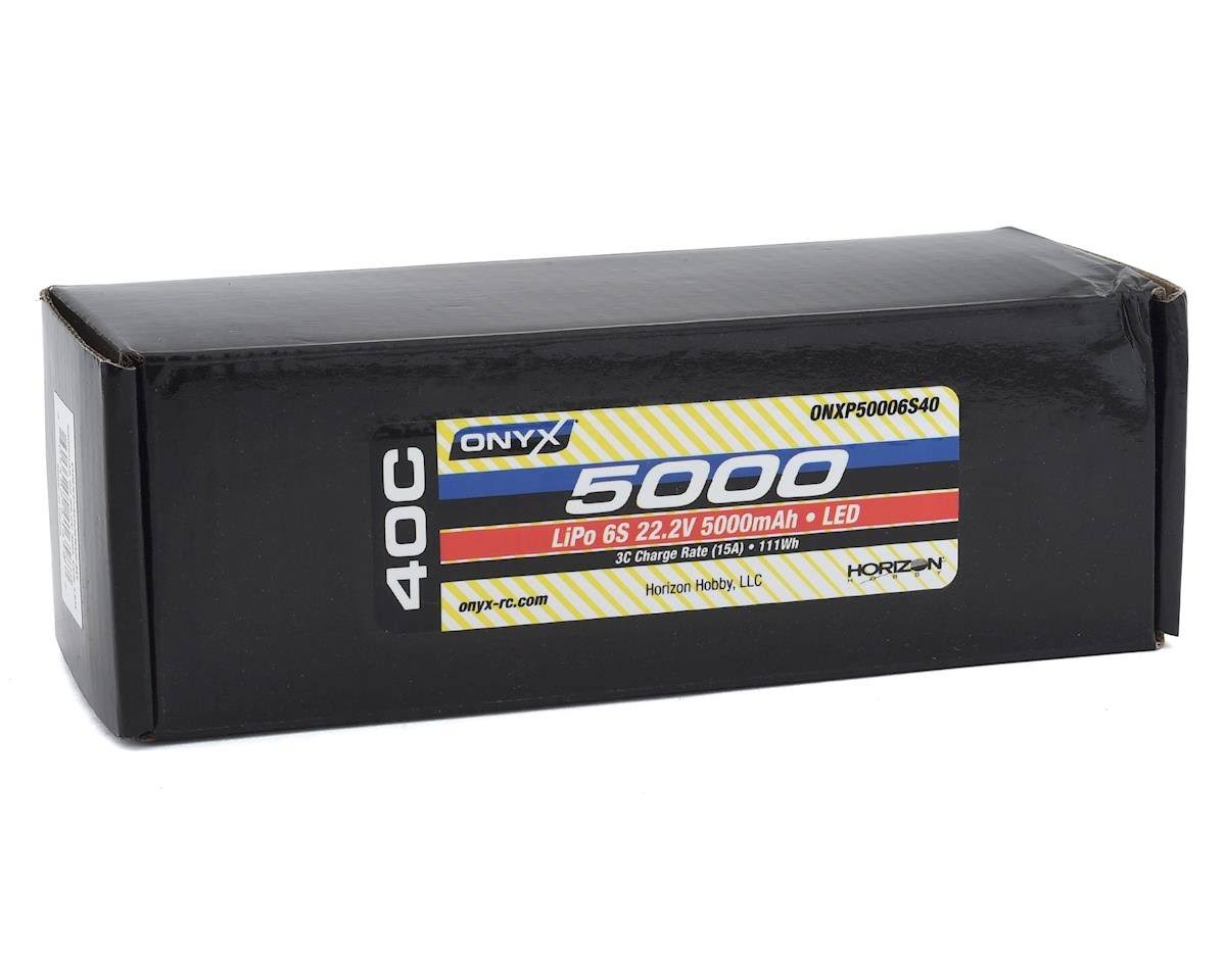 Onyx 5000mAh 6s 22.2V 40C LiPo Battery with EC5 R24852