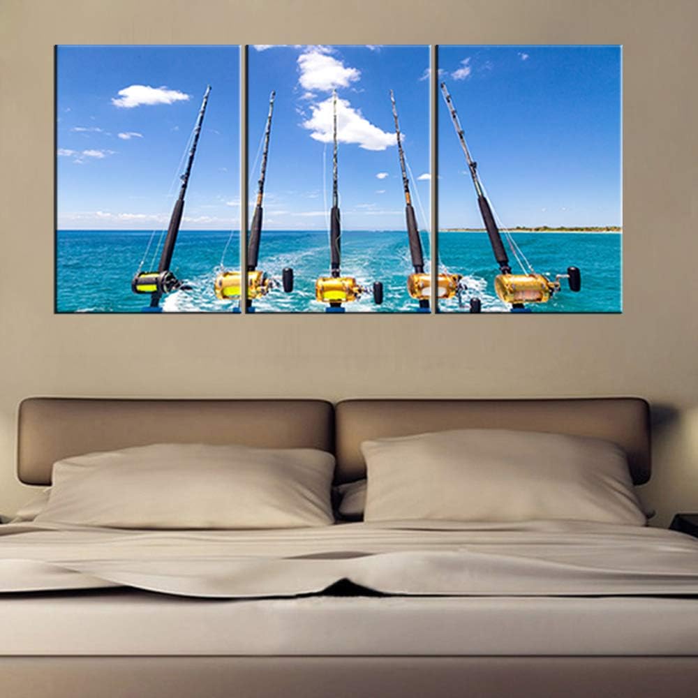 5 Piece Canvas Giclee Framed Wall Art (50''W x 24''H) G413566