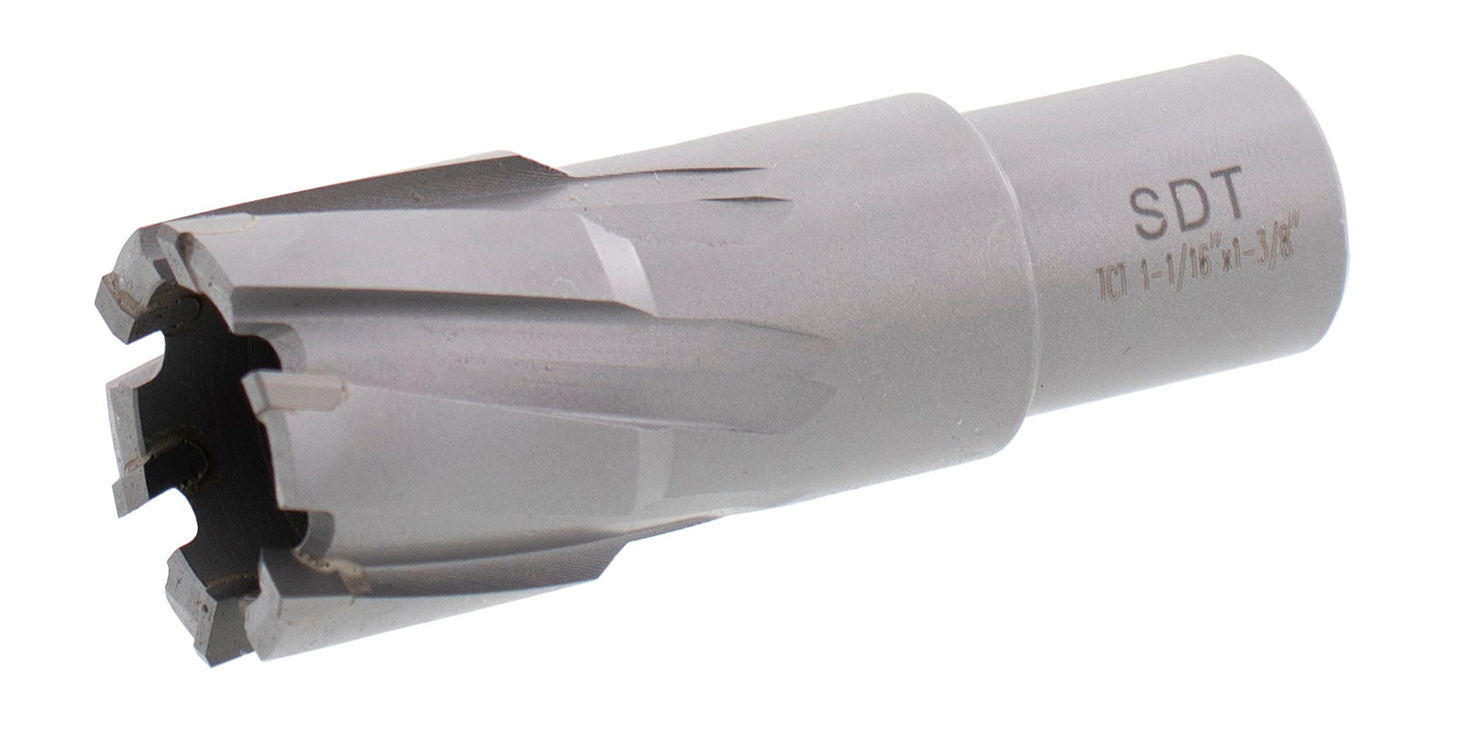 1-1/16" x 1-3/8" Carbide Tip Annular Cutter with 3/4" Weldon Shank F862874