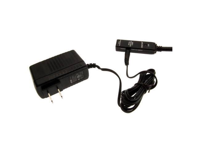 USB 3.0 Extension Cable 49Ft. A-Male to A-Female with Amplifier AC Adapter I90184
