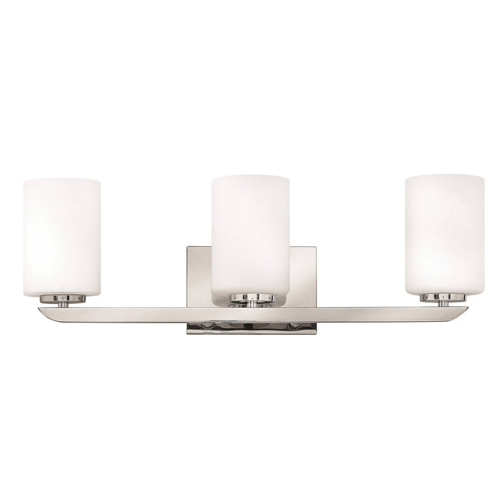 Polished Nickel 3 Light Bath T424258