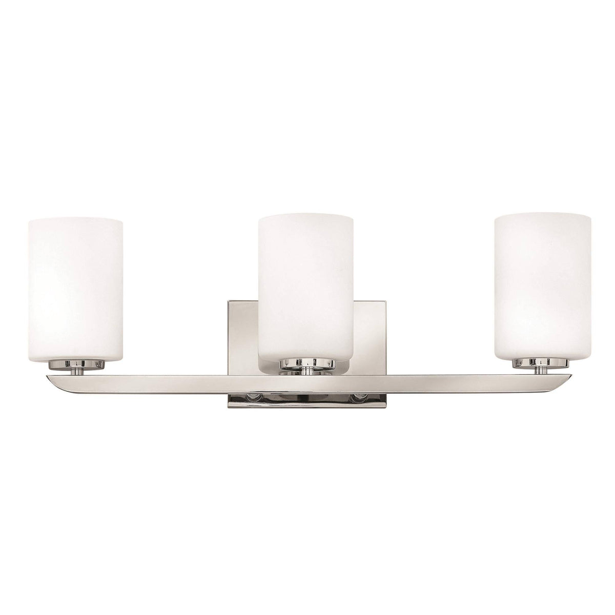 Polished Nickel 3 Light Bath T424258
