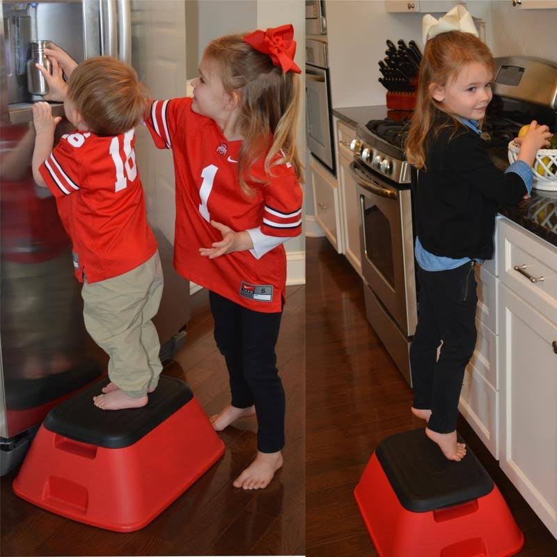 Red Anti-Tip Stool L92619