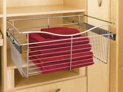 24 in. W x 14 in. D x 11 in. H Wire Pull-Out Baskets C78165