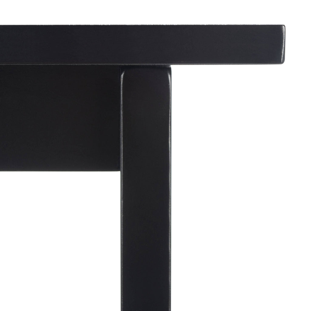 Black 2 Shelf Kitchen Cart S4166