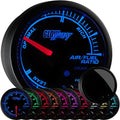 Black Dial Tinted Lens 2-1/16 52mm Air/Fuel Ratio Gauge V253313