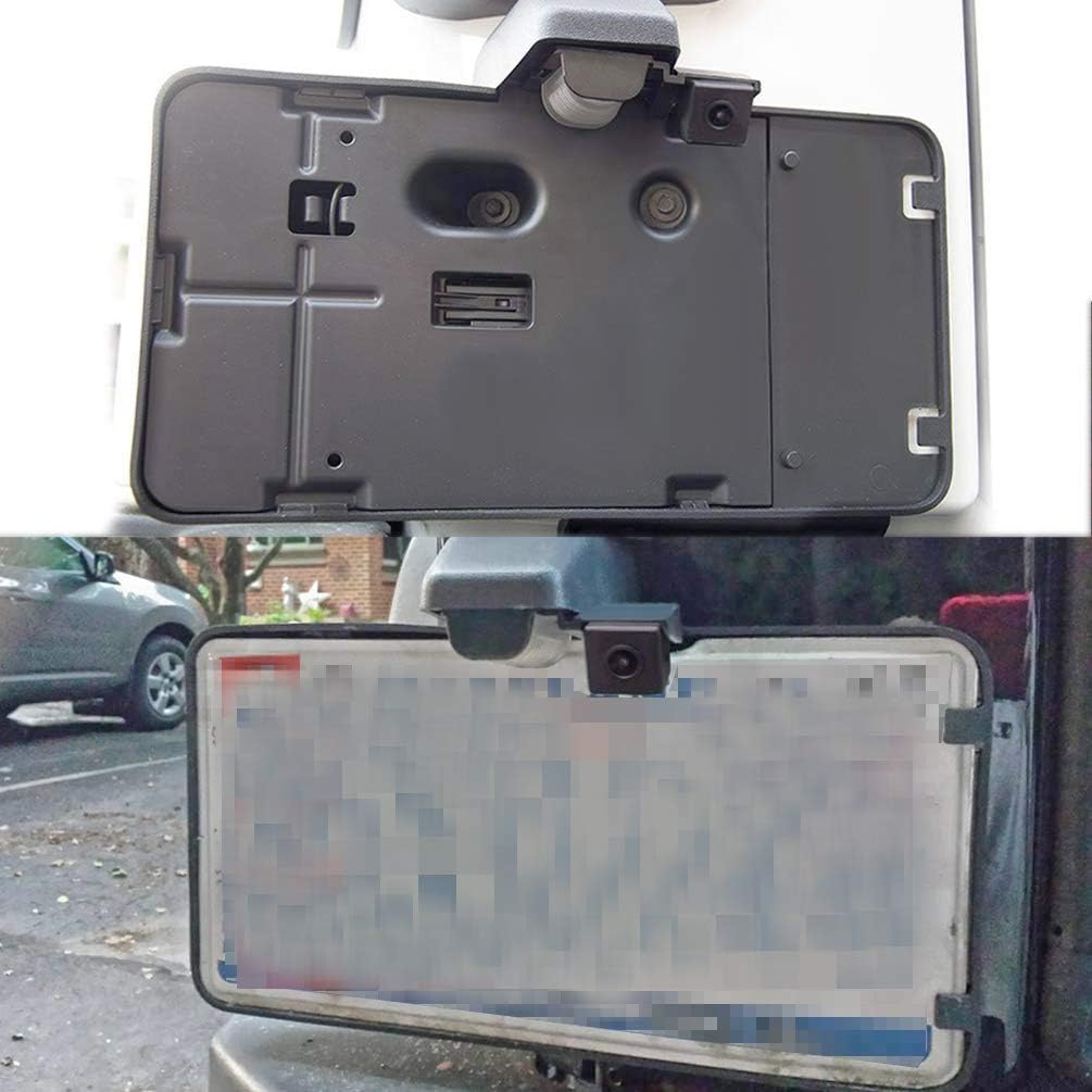 Rear View Reverse Camera License Plate Holder Frame Bracket for Jeep Wrangler JK Unlimited R249