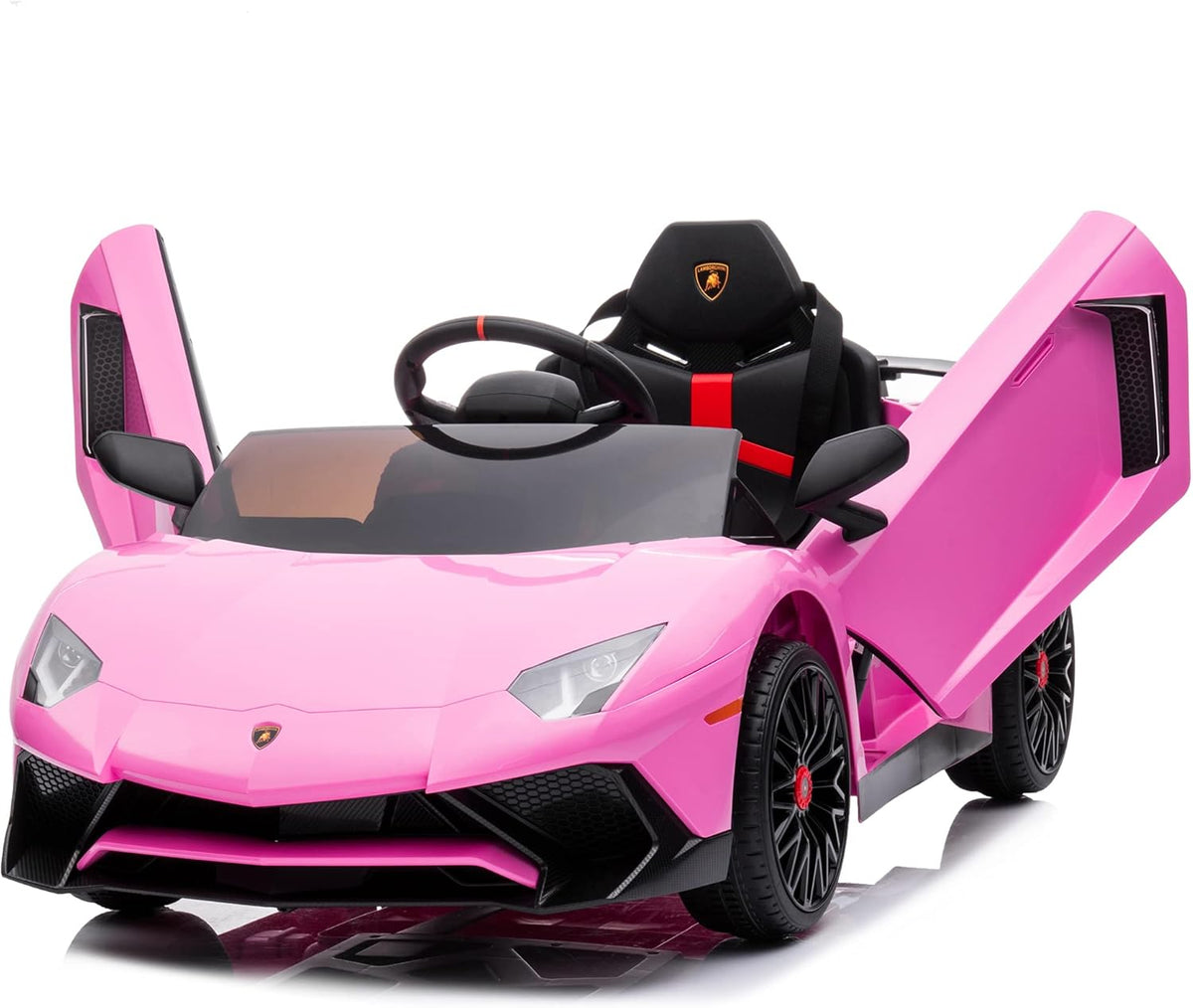 Pink Licensed Lamborghini Aventador Electric Ride On Car K488
