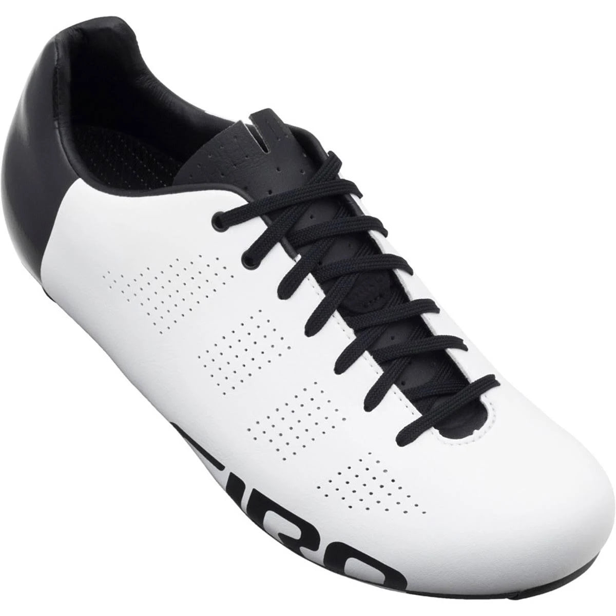White/Black Cycling Shoes Q334