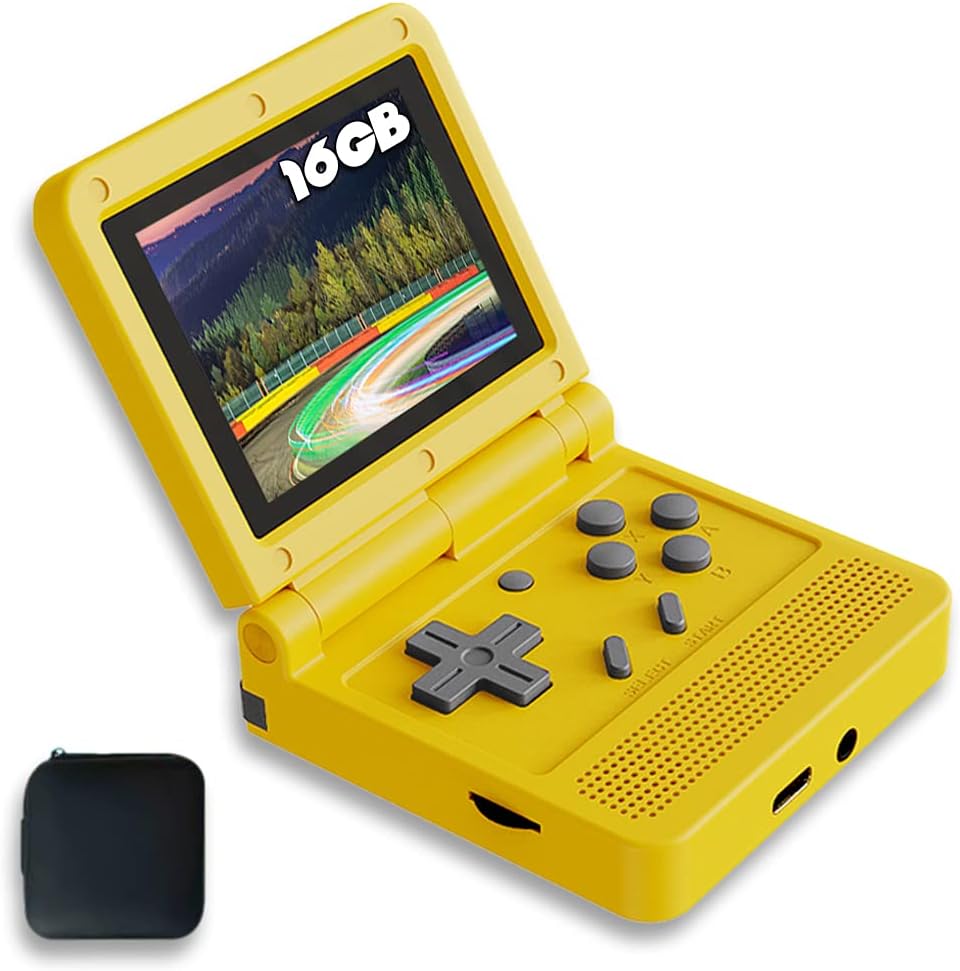 Red 3 inch Retro Handheld Game Console G507
