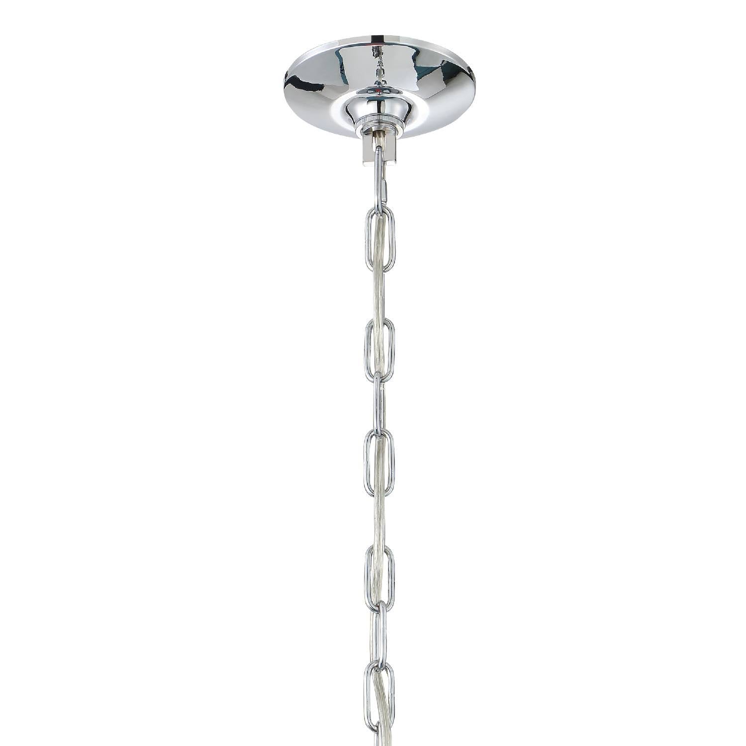 Chrome 5 Light Chandelier A42749