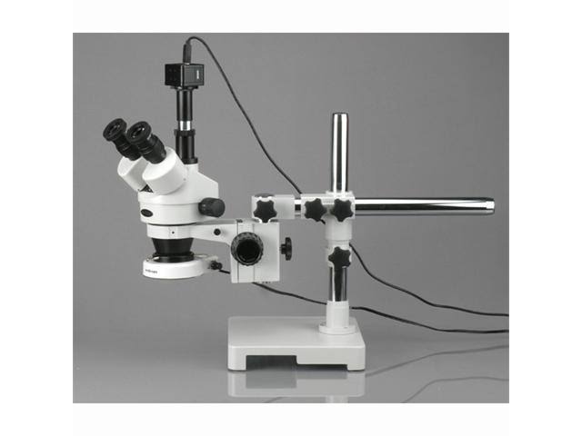 Trinocular Stereo Zoom Microscope, 3.5X-90X Magnification C1329