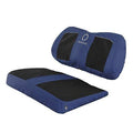 Black/Navy Golf Cart Bench Seat Cover V498007
