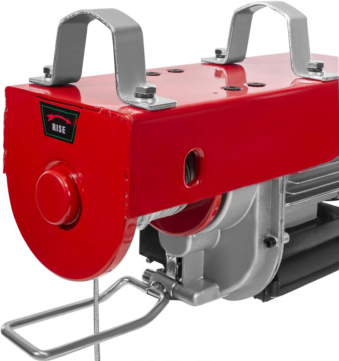 1500 LBS Electric Hoist with Remote Control Dual Line Operation Y635381