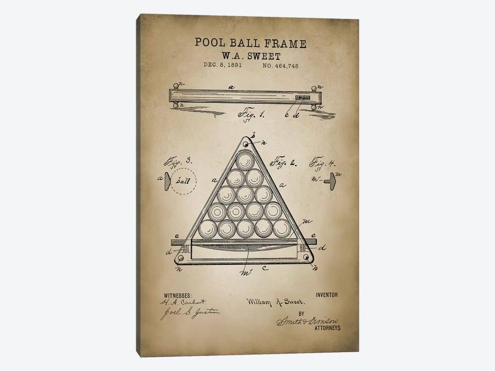 Billiard III Print Canvas Art L4053