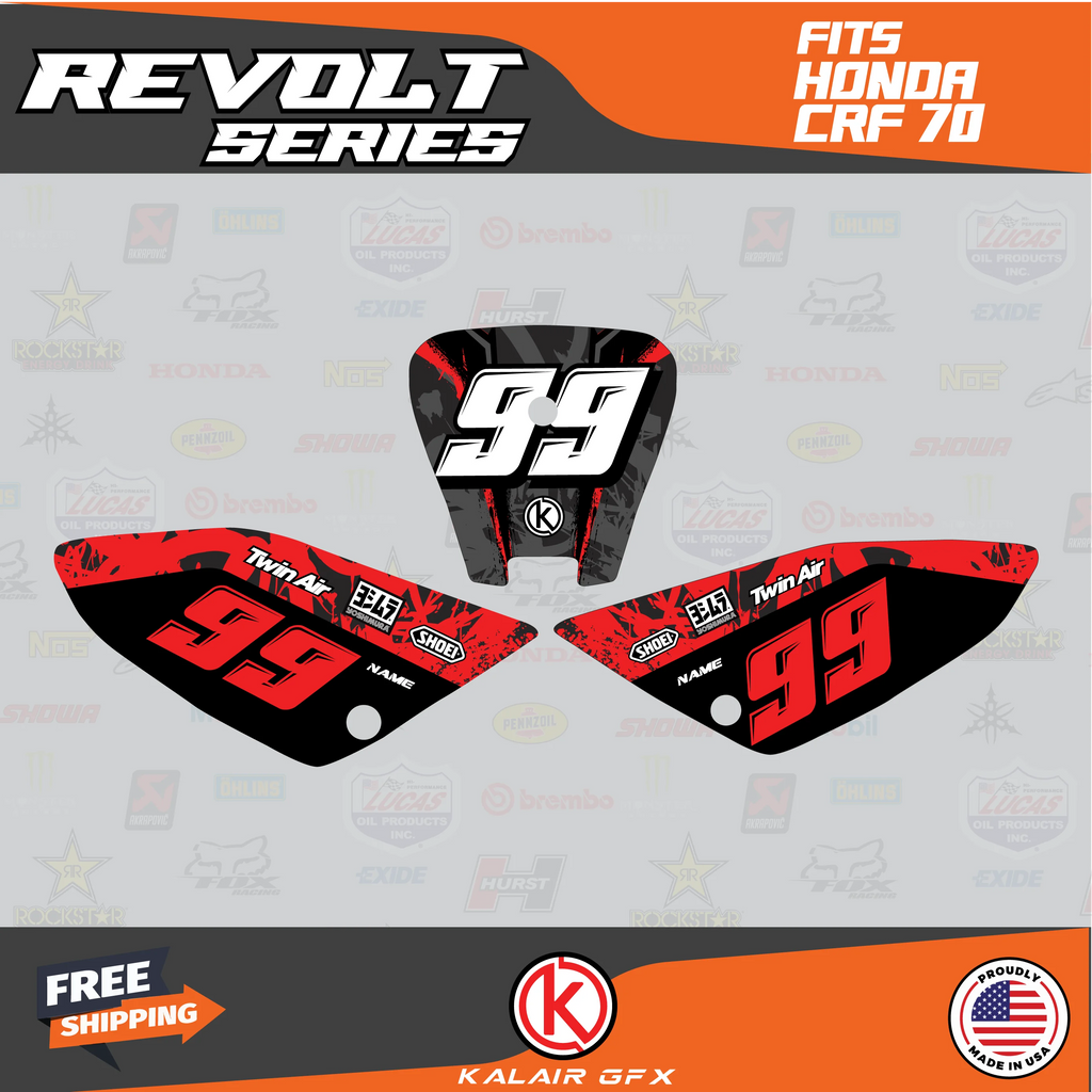 GFX Graphics Kit for Honda CRF70 S873027