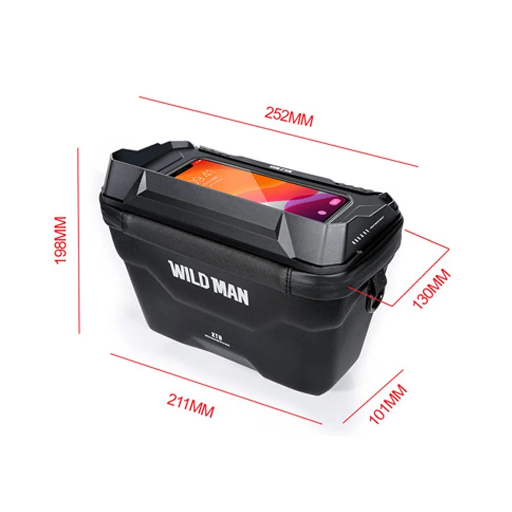 3L Waterproof Bike Handlebar Bag with Touchscreen C333879