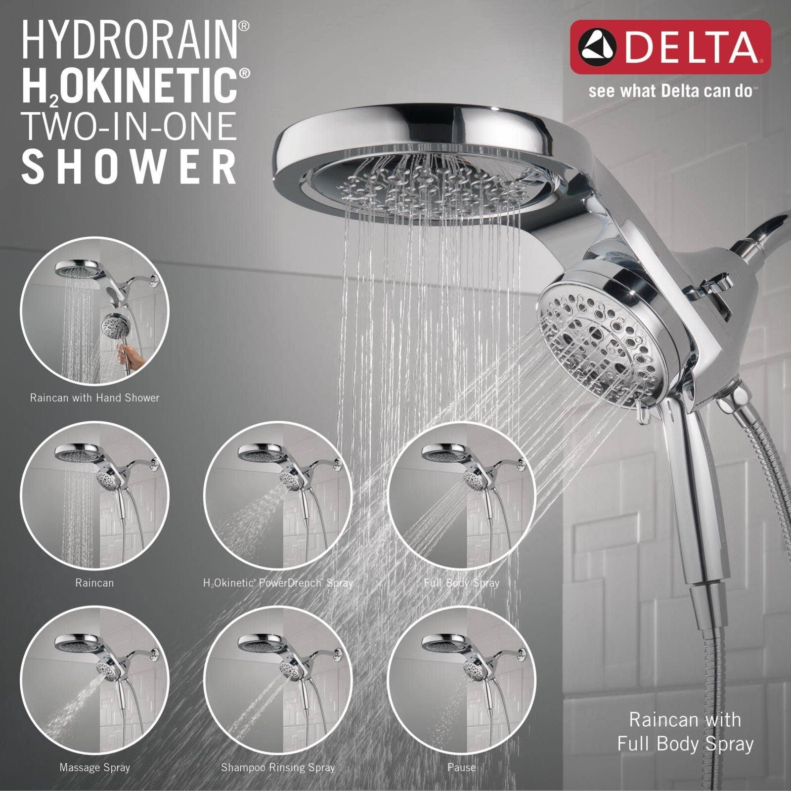 Bronze Multi Function Shower Head P97643