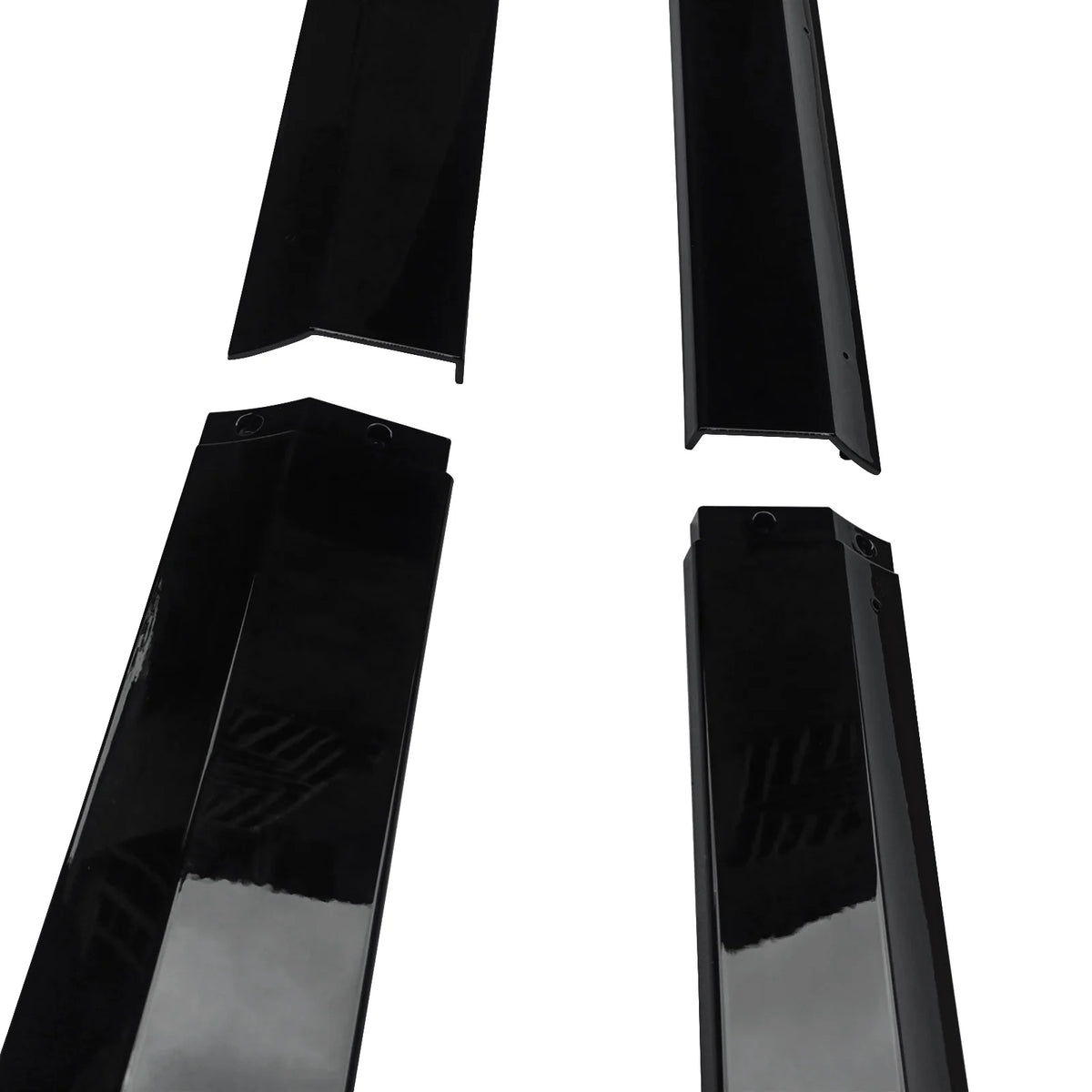 Gloss Black ABS Side Skirts for Tesla Model 3 V778