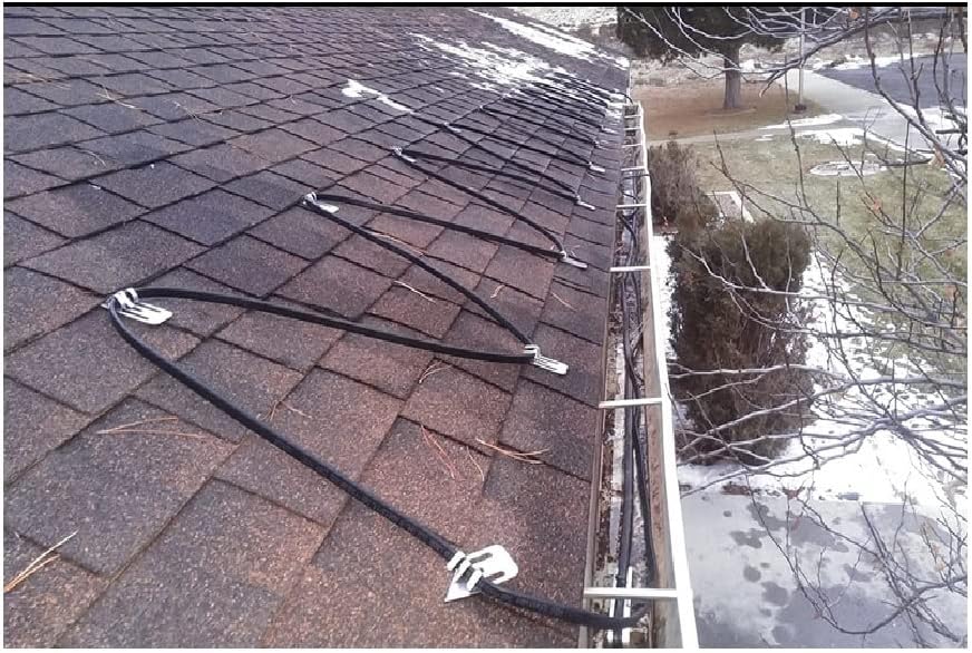 Roof Snow De-Icing Heating Cable 140 feet 8 Watts Per Foot C2669