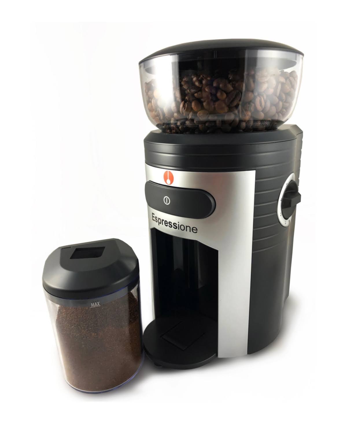 Black Conical Burr Coffee Grinder E402318